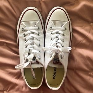 Almost Perfect Condition White Converse